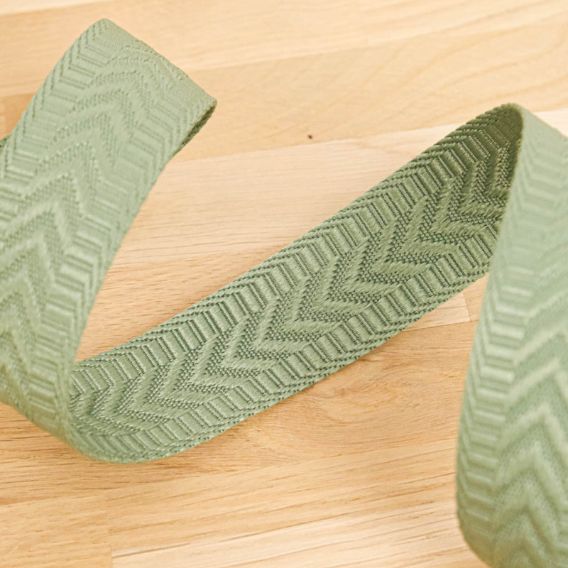 Sangle Bicolore Waves 38mm - Maison Klem