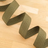 Sangle Chevrons Faux Unis Army - Maison Klem
