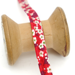 Liberty Fabrics Mitsi Valeria Red Piping