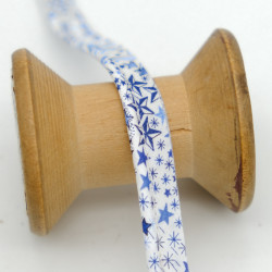 Liberty Fabrics Adeladja Blue Piping