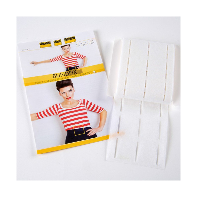 Vlieseline Perfobande 7Cm Bundfix 10/25/25/10 - Maison Klem
