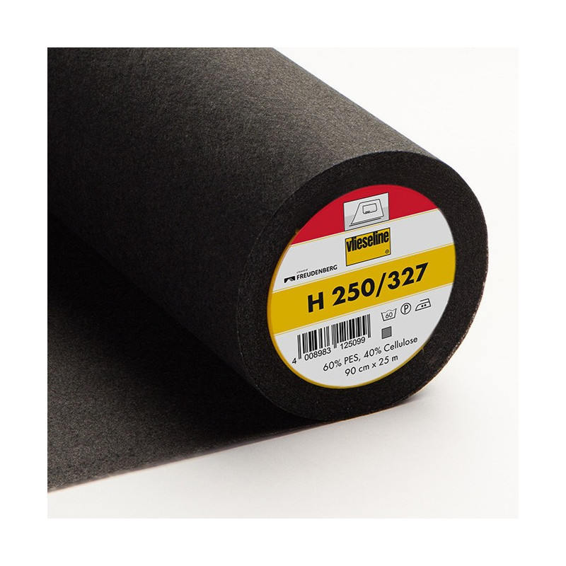Vlieseline H250 Entoilage Thermocollant Stable Noir - Maison Klem