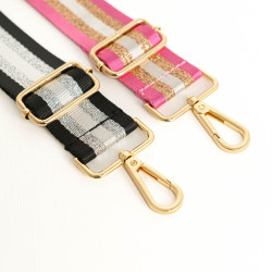 Sangle Bicolore Waves 38mm - Maison Klem