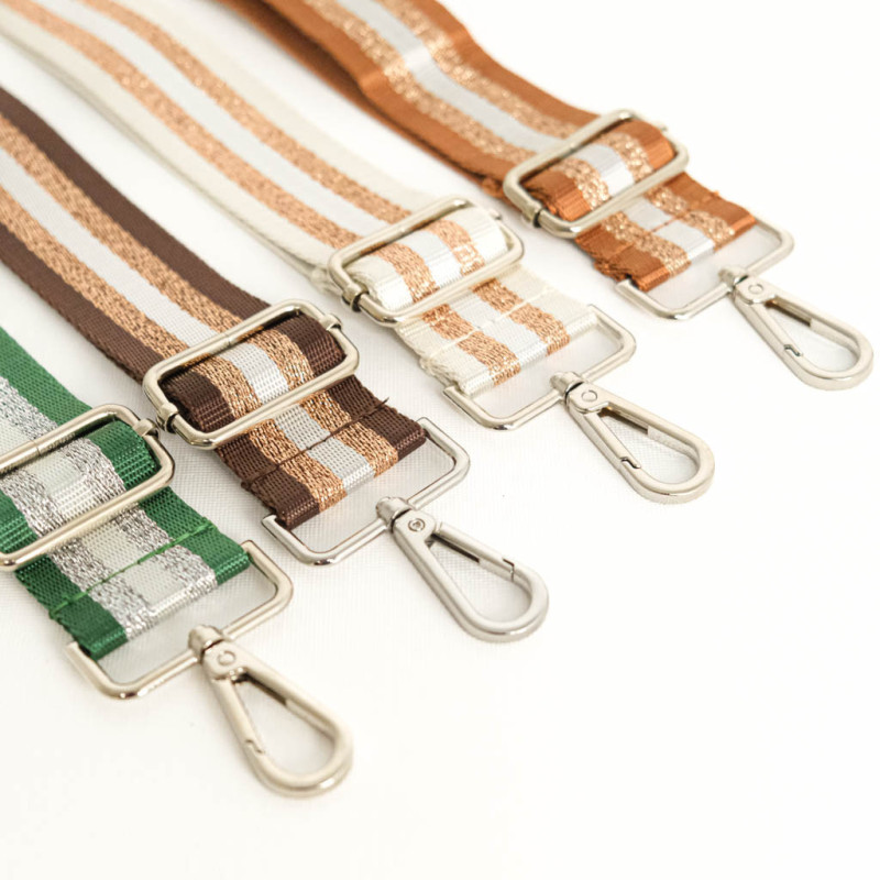 Bandoulière Lurex Tricolore - Maison Klem