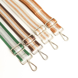 Bandoulière Lurex Tricolore - Maison Klem