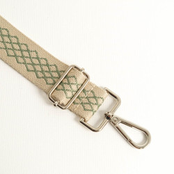 Sangle Bicolore Waves 38mm - Maison Klem