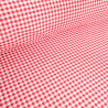 Tissu Vichy Petits Carreaux - 280cm - Rouge - Maison Klem