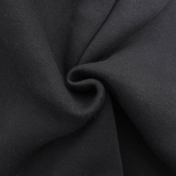 Sweat Epais Molleton Léo Noir - Maison Klem