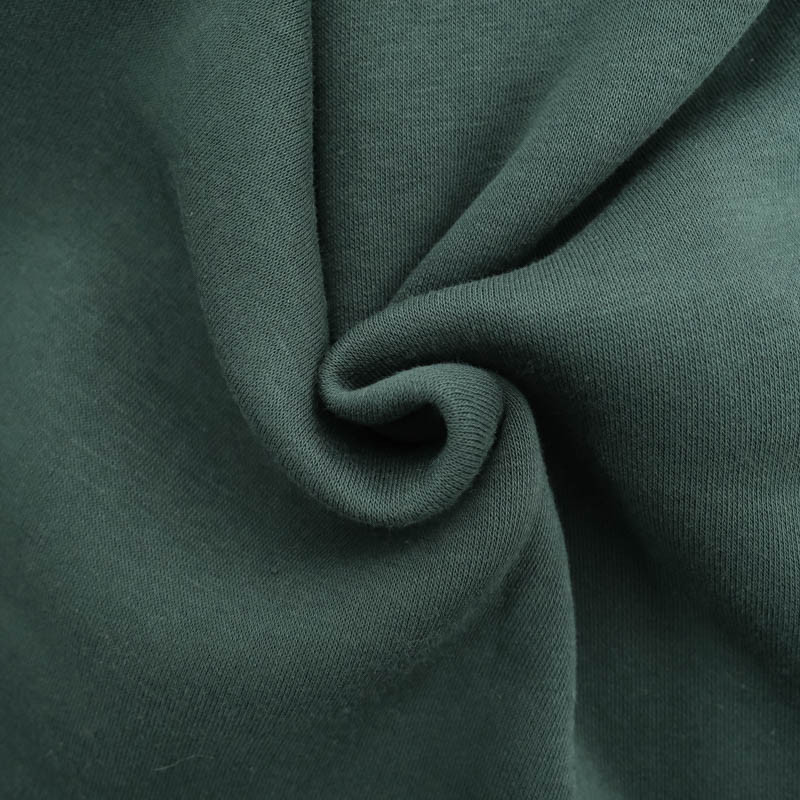 Sweat Epais Molleton Léo Vert - Maison Klem