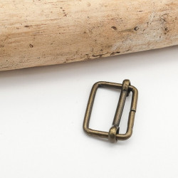 20MM old brass adjustment buckle