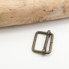 25MM old brass adjustment buckle
