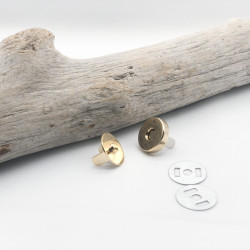Fermoir Magnétique 20mm Doré - Maison Klem