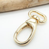40MM gold-plated carabiner