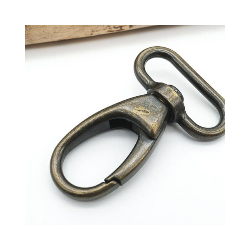 40MM old brass carabiner