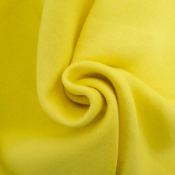 Sweat Epais Molleton Léo Jaune Lemon - Maison Klem