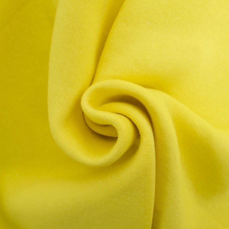 Sweat Epais Molleton Léo Jaune Lemon - Maison Klem