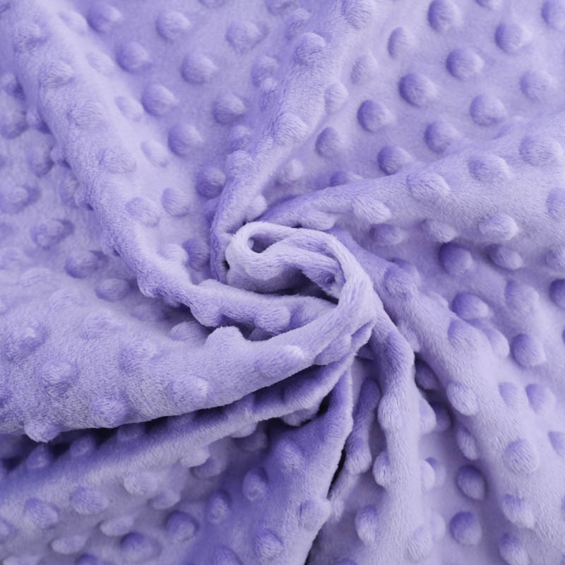 Minky Bubble Violet - Maison Klem