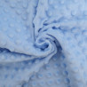 Minkee Pois Oeko-Tex Prenium Bleu Ciel - Maison Klem