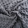 Minky Bubble Anthracite - Maison Klem