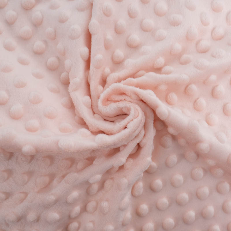 Minky Bubble Rose Pastel - Maison Klem