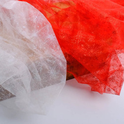 Organza Flocon Lurex - Maison Klem