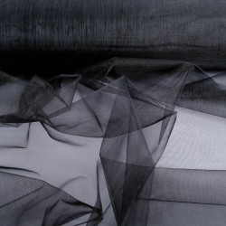 Organza Uni Noir - Maison Klem