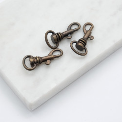 Dog Clip Laiton Ancien - Maison Klem