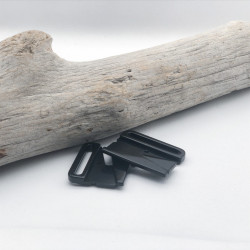 Black Lingerie Swimwear Clip Clasp: 38mm x 36mm