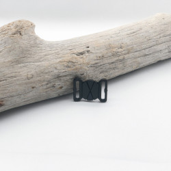 Fermoir Clip Lingerie Maillot de Bain Noir :  25mm x 18mm - Maison Klem