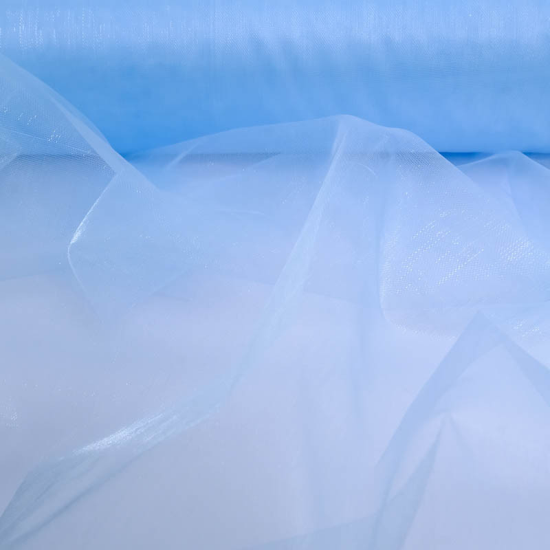 Organza Uni Bleu - Maison Klem