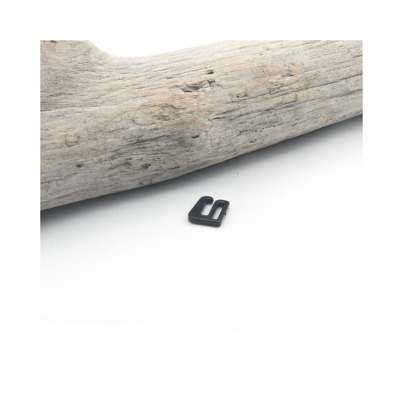 Passants Plastique Lingerie Noir 25MM - Maison Klem