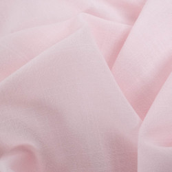 Lin Lavé Viscose Luna Rose Bonbon - Maison Klem