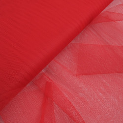 Tulle Lurex 150 Rouge - Maison Klem