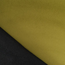 Velours Lisse Epais Rouge Foncé - Maison Klem