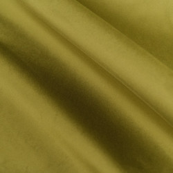 Velours Lisse Epais Vert Olive - Maison Klem