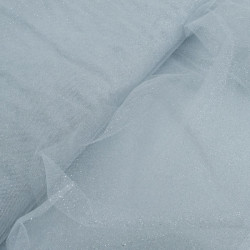 Tulle Lurex 150 Argent - Maison Klem