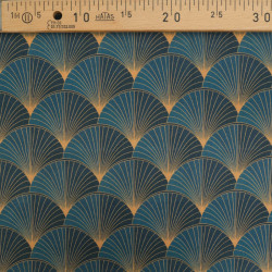 Bachette De Coton Sensu Bleu Paon - Maison Klem