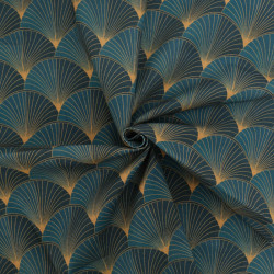 Bachette De Coton Sensu Bleu Paon - Maison Klem