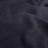 Polaire De Coton Unie Noire - Maison Klem