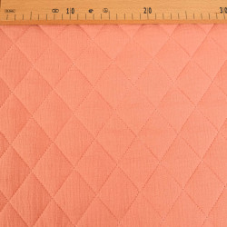 Matelassé Double Gaze Uni Marsala - Maison Klem