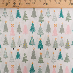 Tissu Noël Coton Petit Renard - Maison Klem