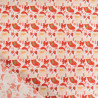 Tissu Noël Santa Claus Fond Blanc - Maison Klem