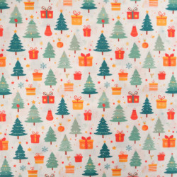 Tissu Noël Forêt de Noël - Maison Klem