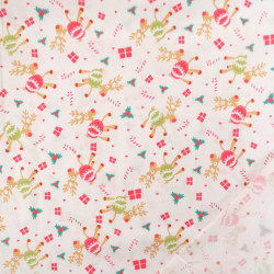 Tissu Noël Rennes Sweet - Maison Klem