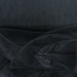 Tulle 300 Doux Noir - Maison Klem