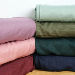 Tissu Crêpe Lourd Uni - Sofia - Maison Klem