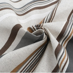 Linen Effect Coating 140 Hawaiian 400 Gray