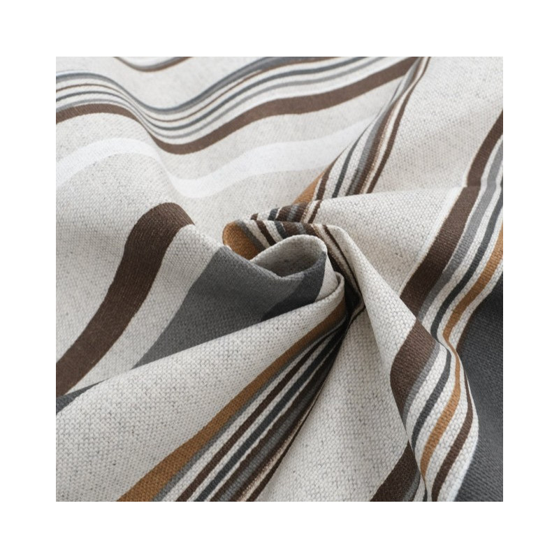 Linen Effect Coating 140 Hawaiian 400 Gray