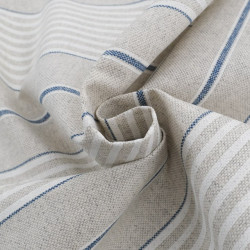 Effet Lin Enduit 140 Rainbow Raja Bleu - Maison Klem