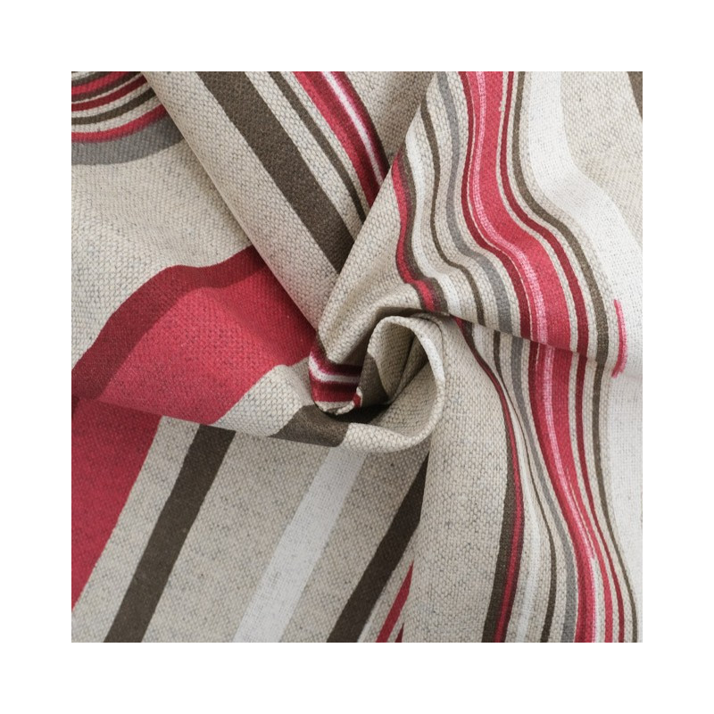 Linen Effect Coating 140 Hawaiian 400 Rosa